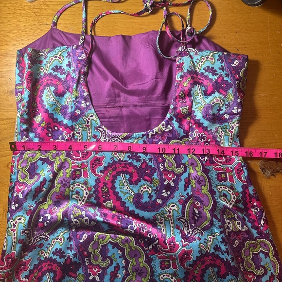 Beautiful multicoloured resort dress - Picture 8 of 9